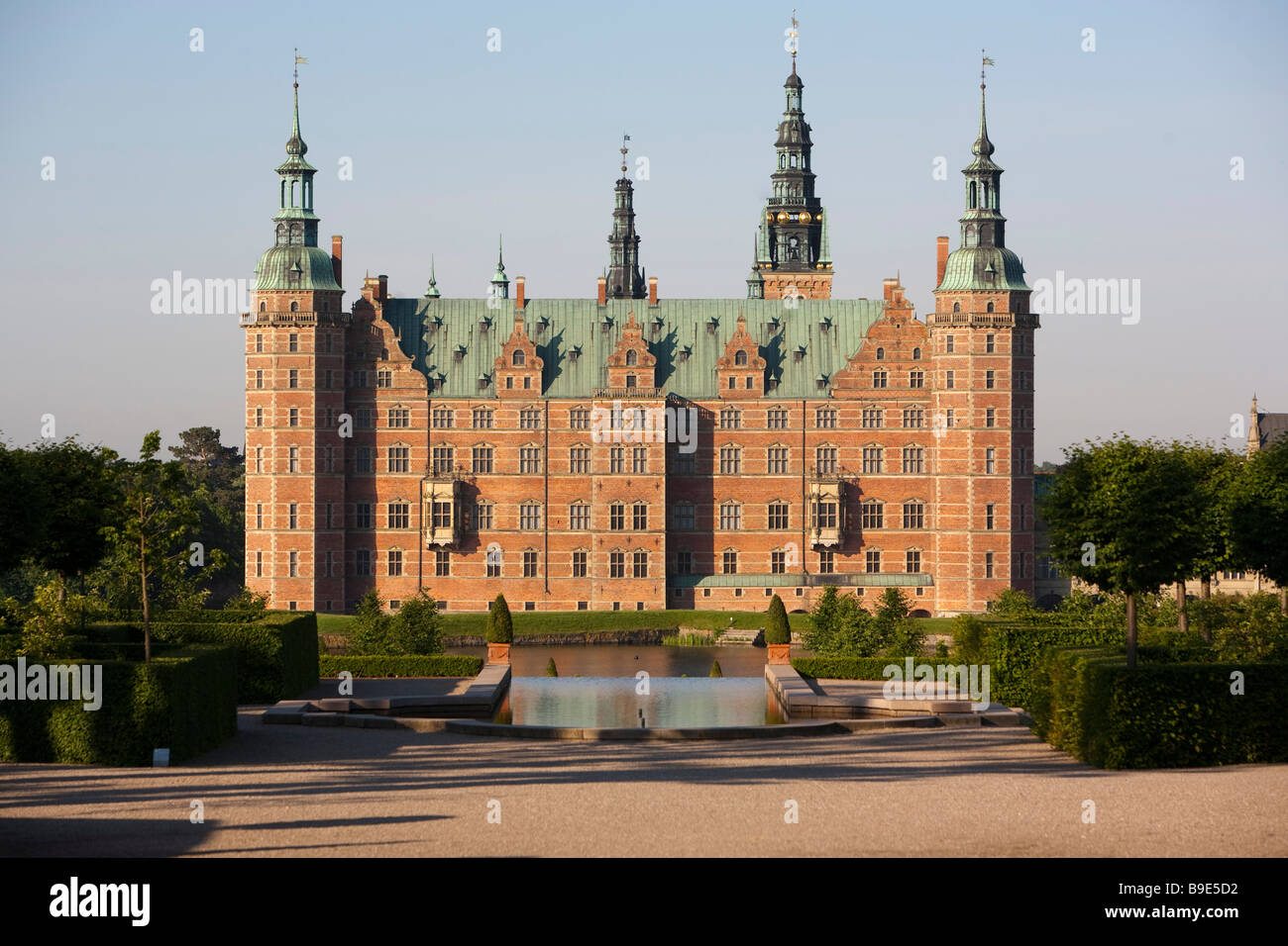 Frederiksborg castle Hillerød Zealand Denmark Stock Photo - Alamy