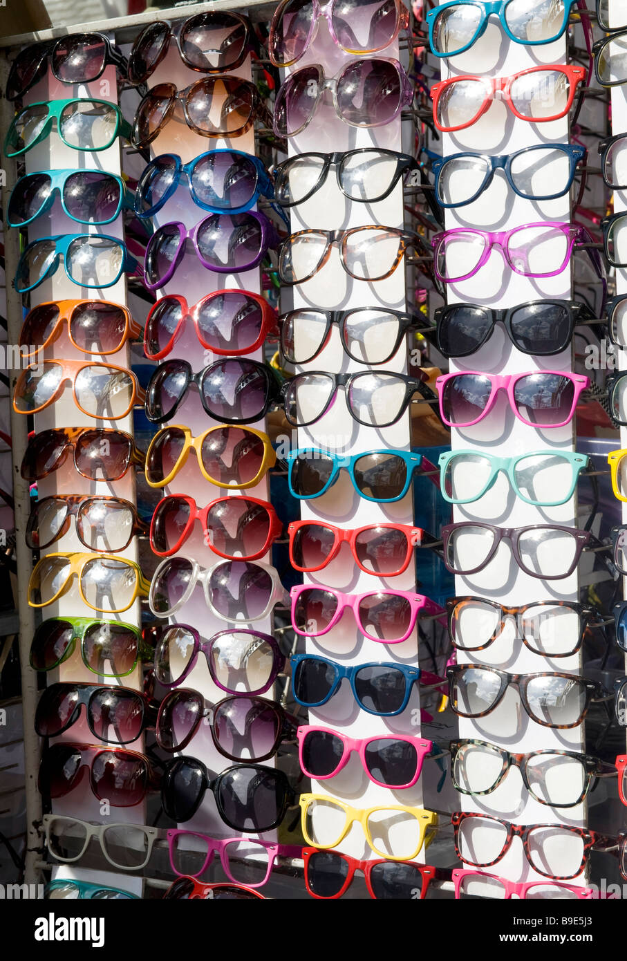 Sunglasses on sale, Camden, London, UK Stock Photo Alamy