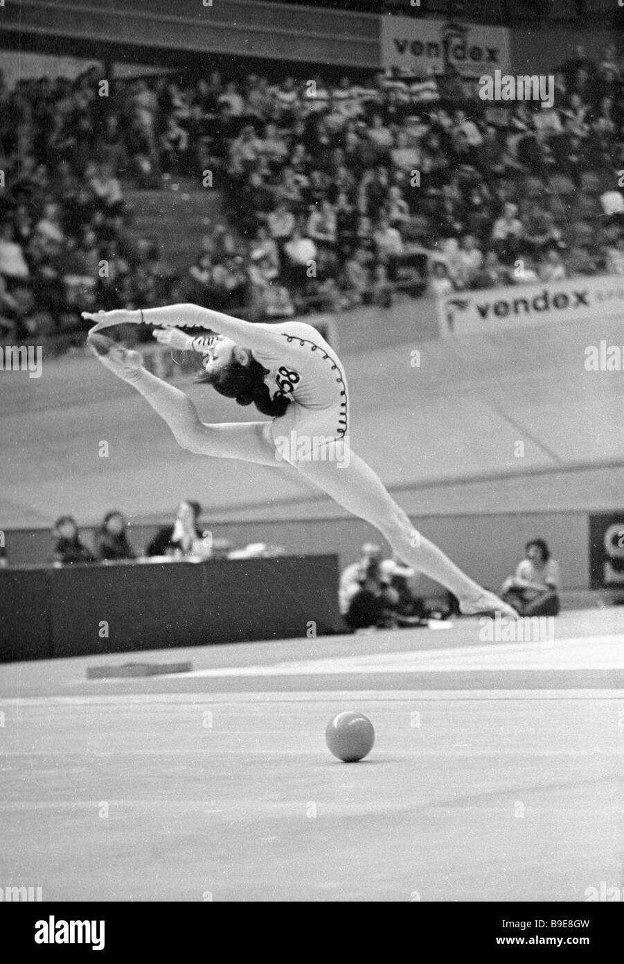 World gymnastics champion Galima Shugurova performs Stock Photo Alamy