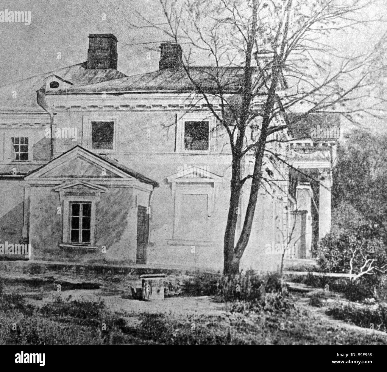 Entrance to Honore de Balzac s rooms in the squire s house on the