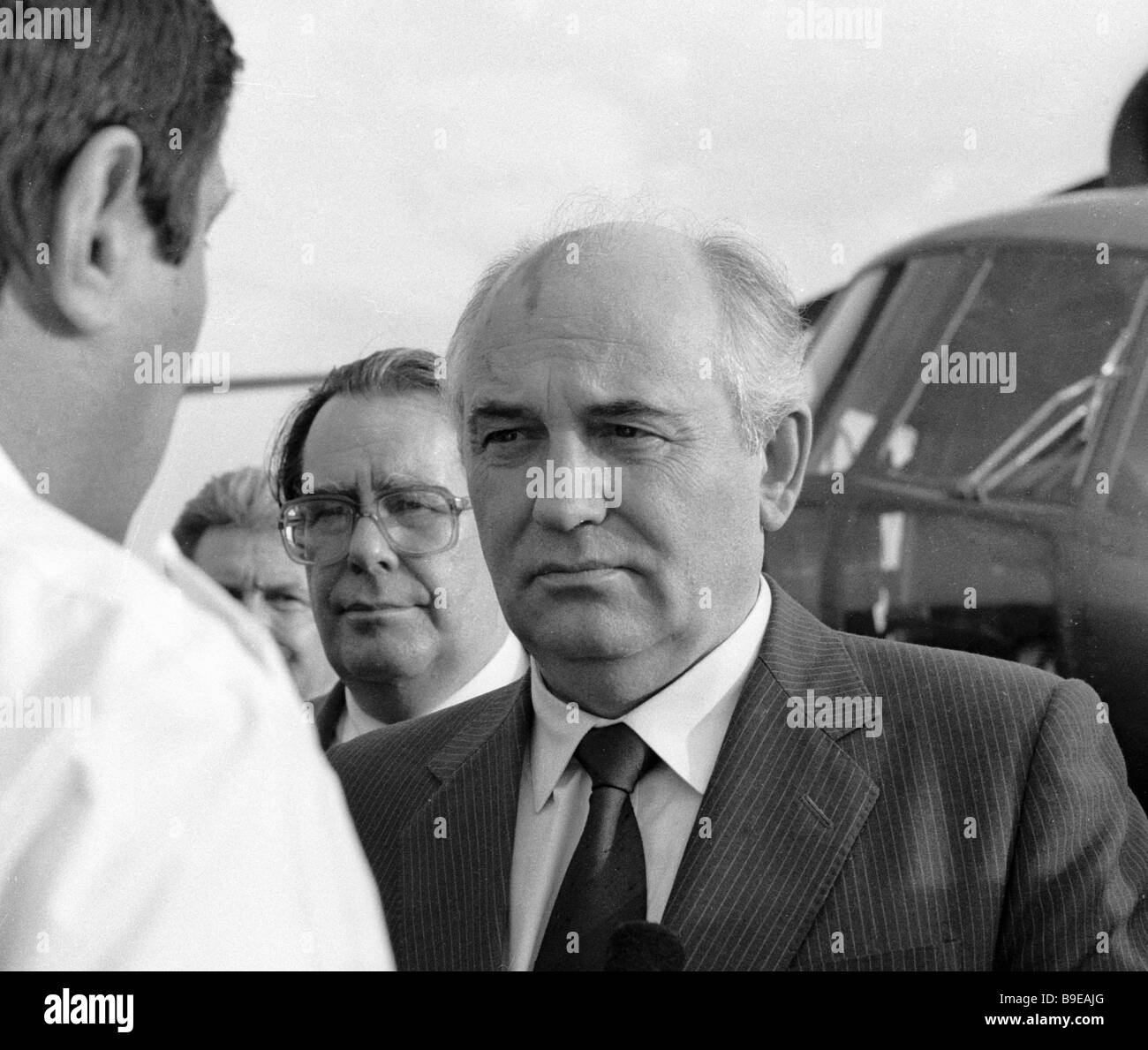 Mikhail Gorbachev Black and White Stock Photos & Images - Alamy