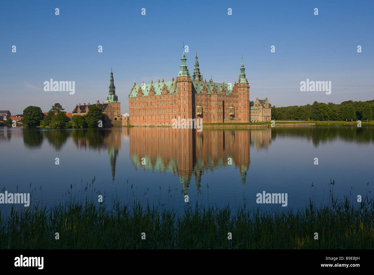 Frederiksborg castle Hillerød Zealand Denmark Stock Photo - Alamy