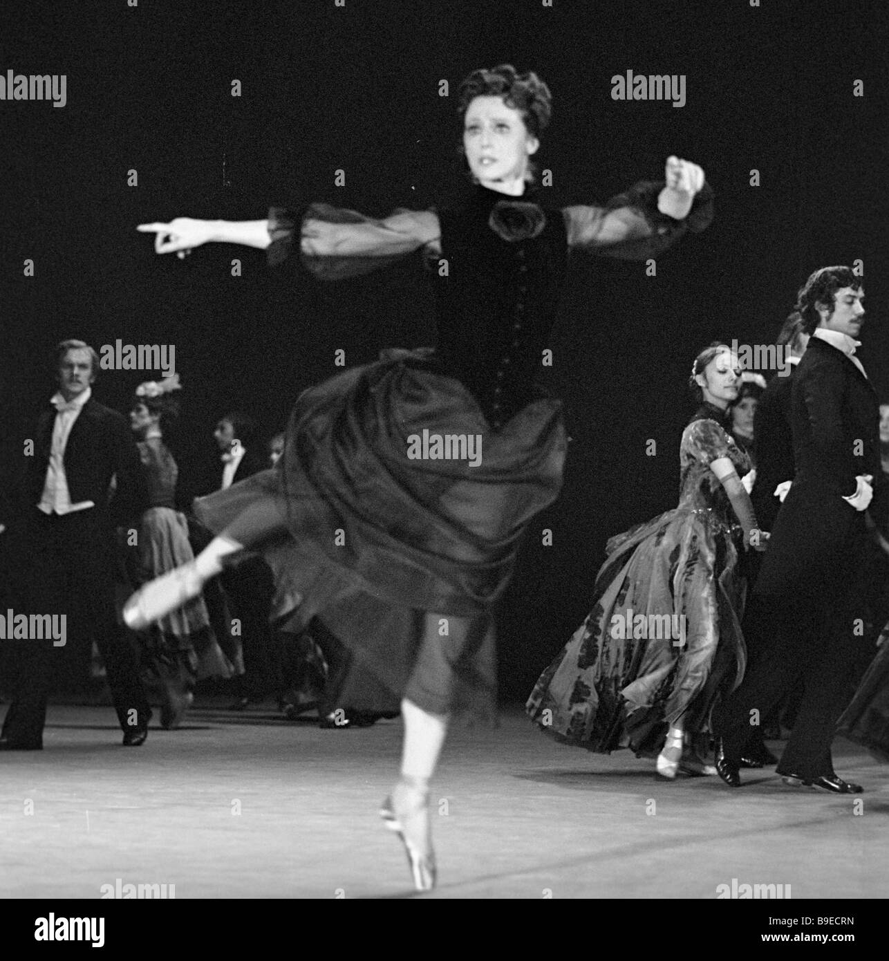 The celebrated Soviet dancer Maya Plisetskaya right as Anna in the ...