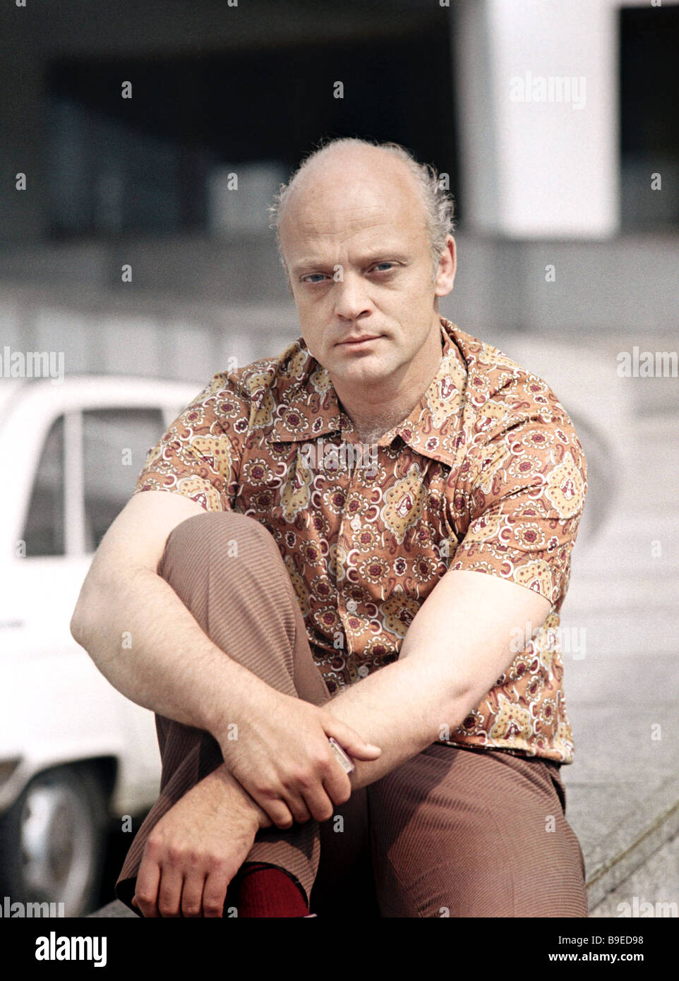 Actor Vladislav Dvorzhetsky 1974 Stock Photo