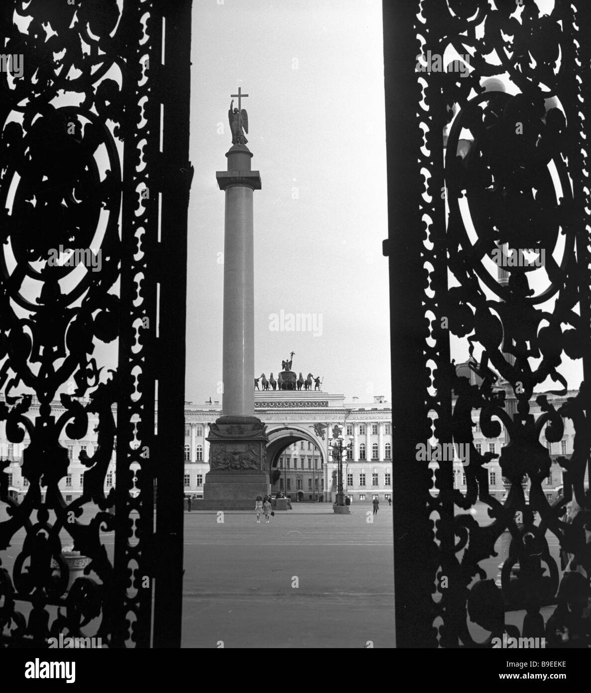 A view of the Palace Square Stock Photo - Alamy