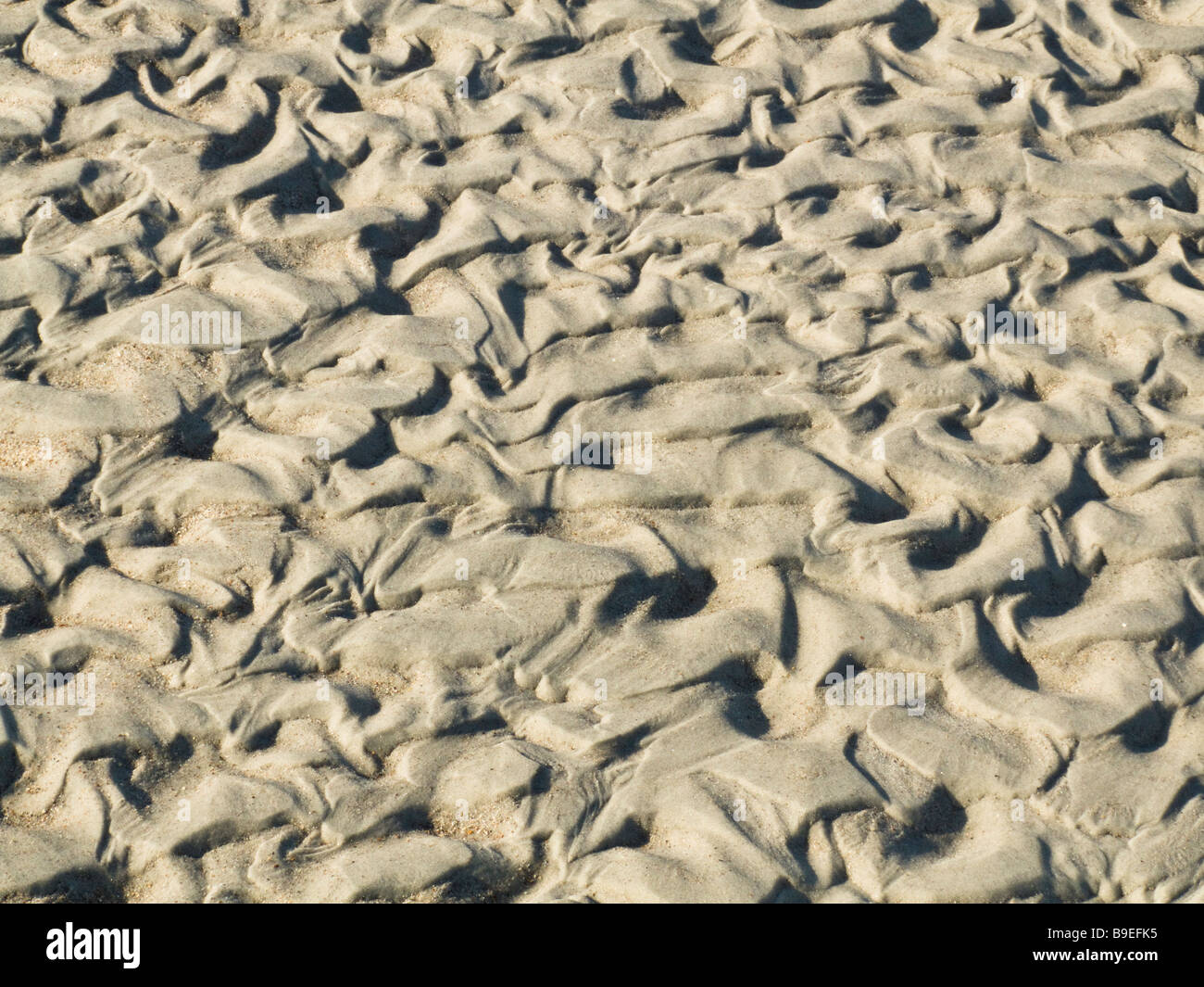 sand beach pattern Stock Photo