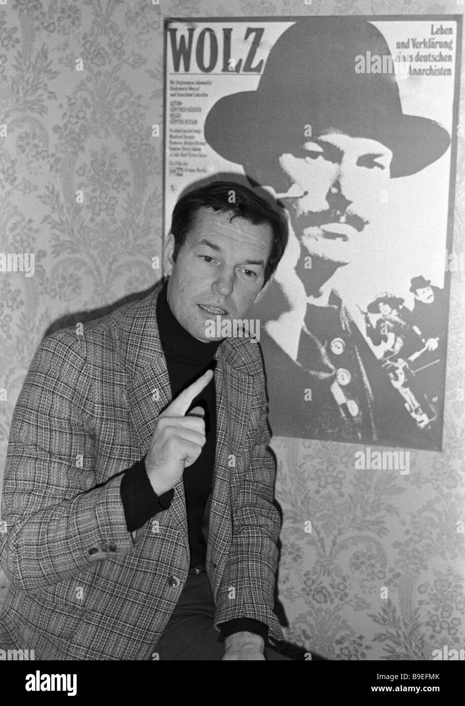 Regimantas Adomaitis Lithuanian stage and film star Stock Photo - Alamy