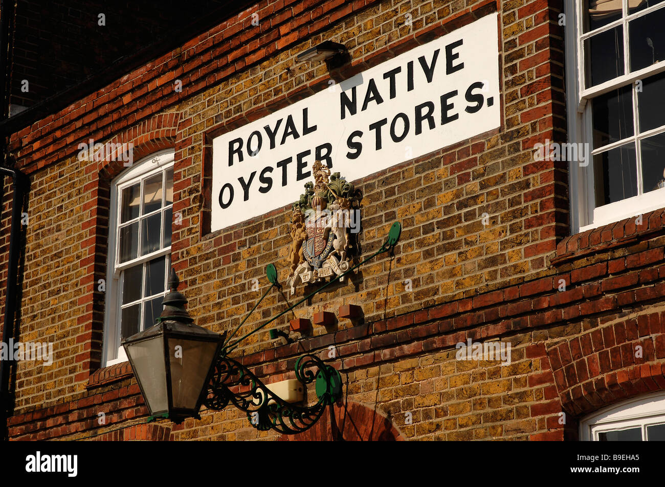 oyster restaurant Whitstable of the Whitstable oyster company on the