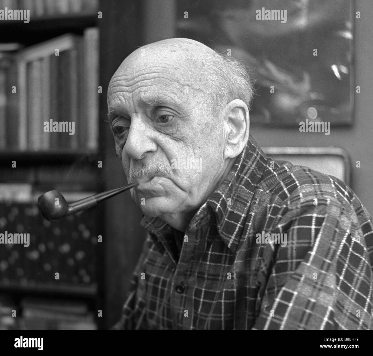Soviet poet Pavel Antokolsky Stock Photo - Alamy