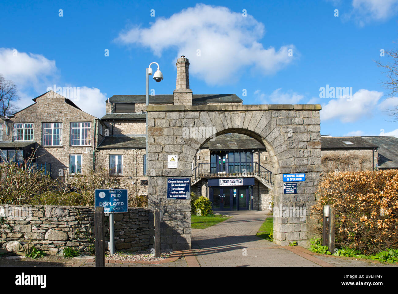 Brewery Arts Centre, Highgate, Kendal, Cumbria, England UK Stock Photo