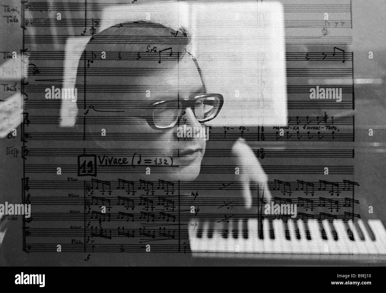 Composer Andrei Petrov Stock Photo - Alamy