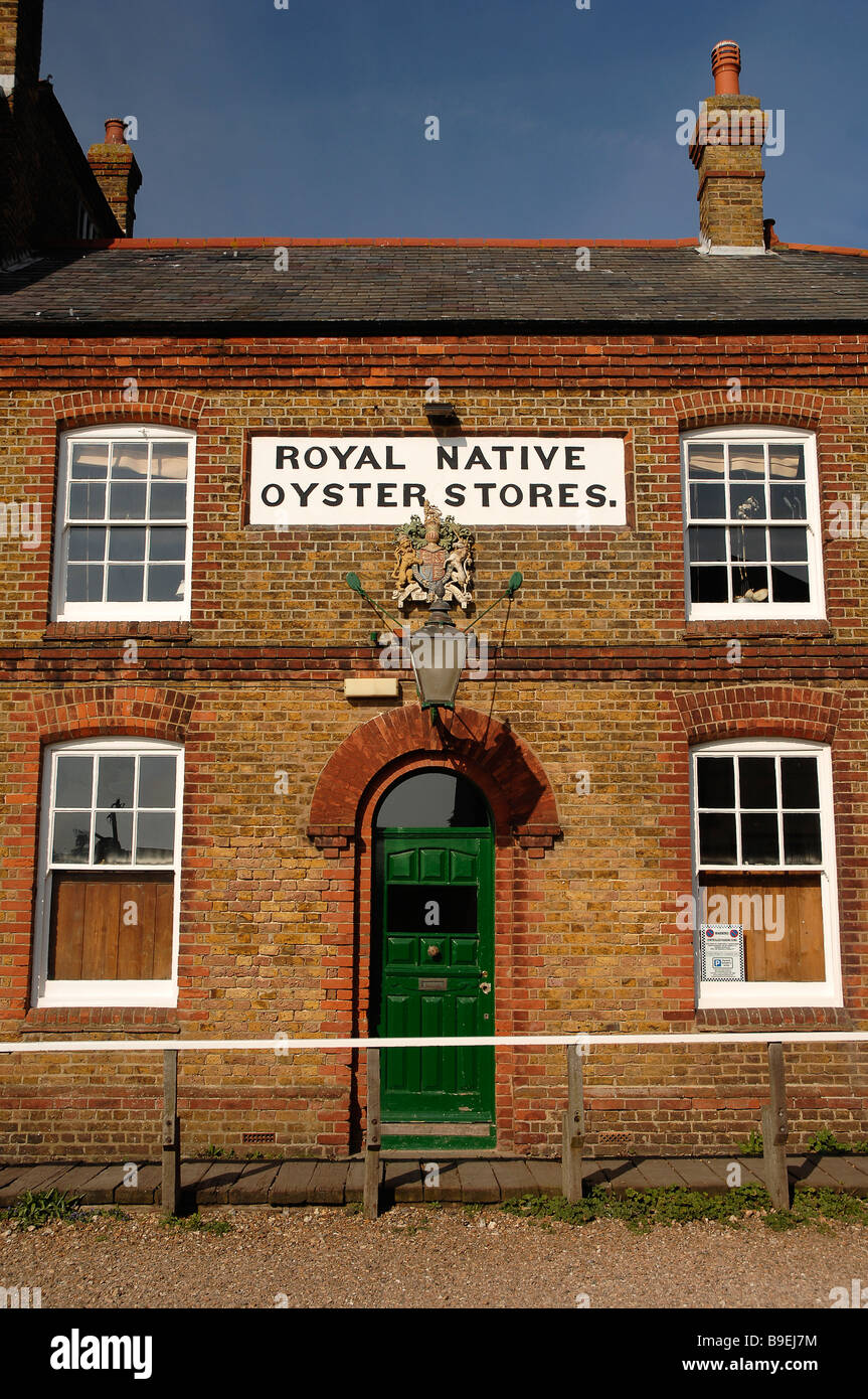 oyster restaurant Whitstable of the Whitstable oyster company on the