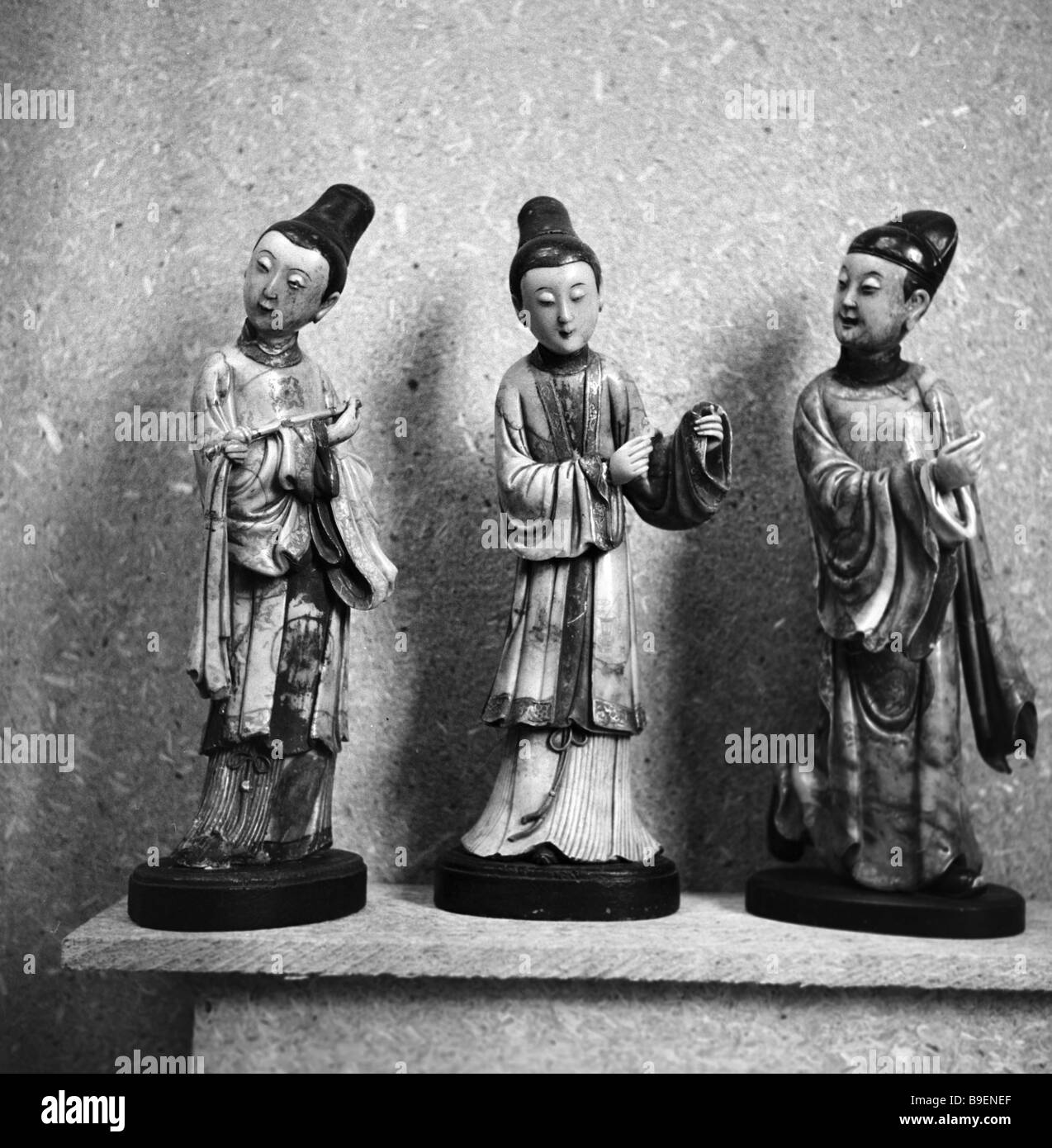 Carved stone figurines from the collection of the Peter the Great