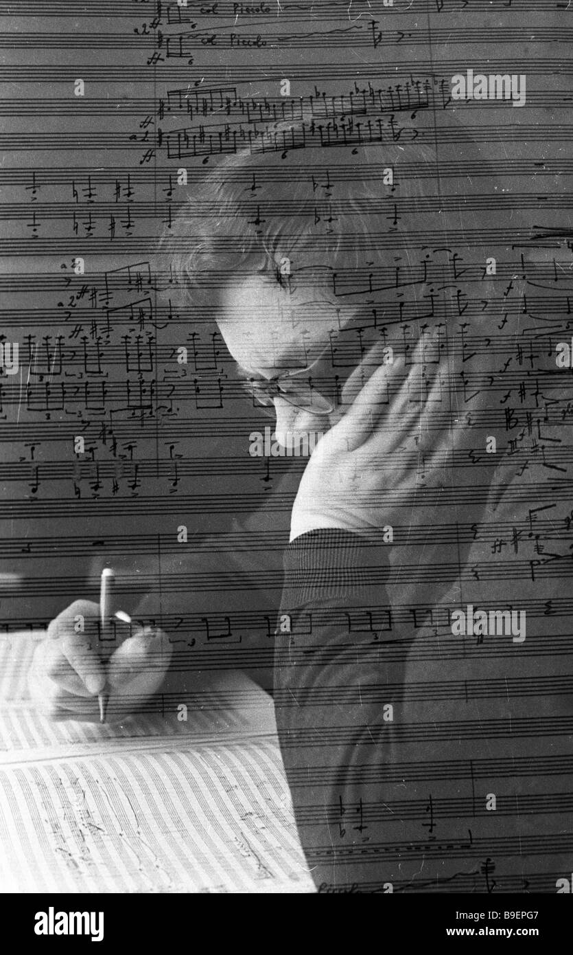 The RSFSR People s Artist composer Andrei Petrov winner of the State ...