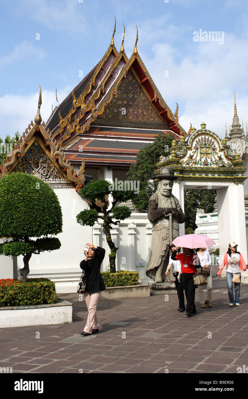 Wat Pho temple , Bangkok , Thailand Stock Photo - Alamy