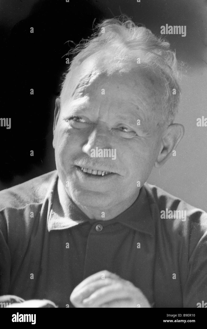 Soviet writer Mikhail Sholokhov 1905 1984 Stock Photo - Alamy