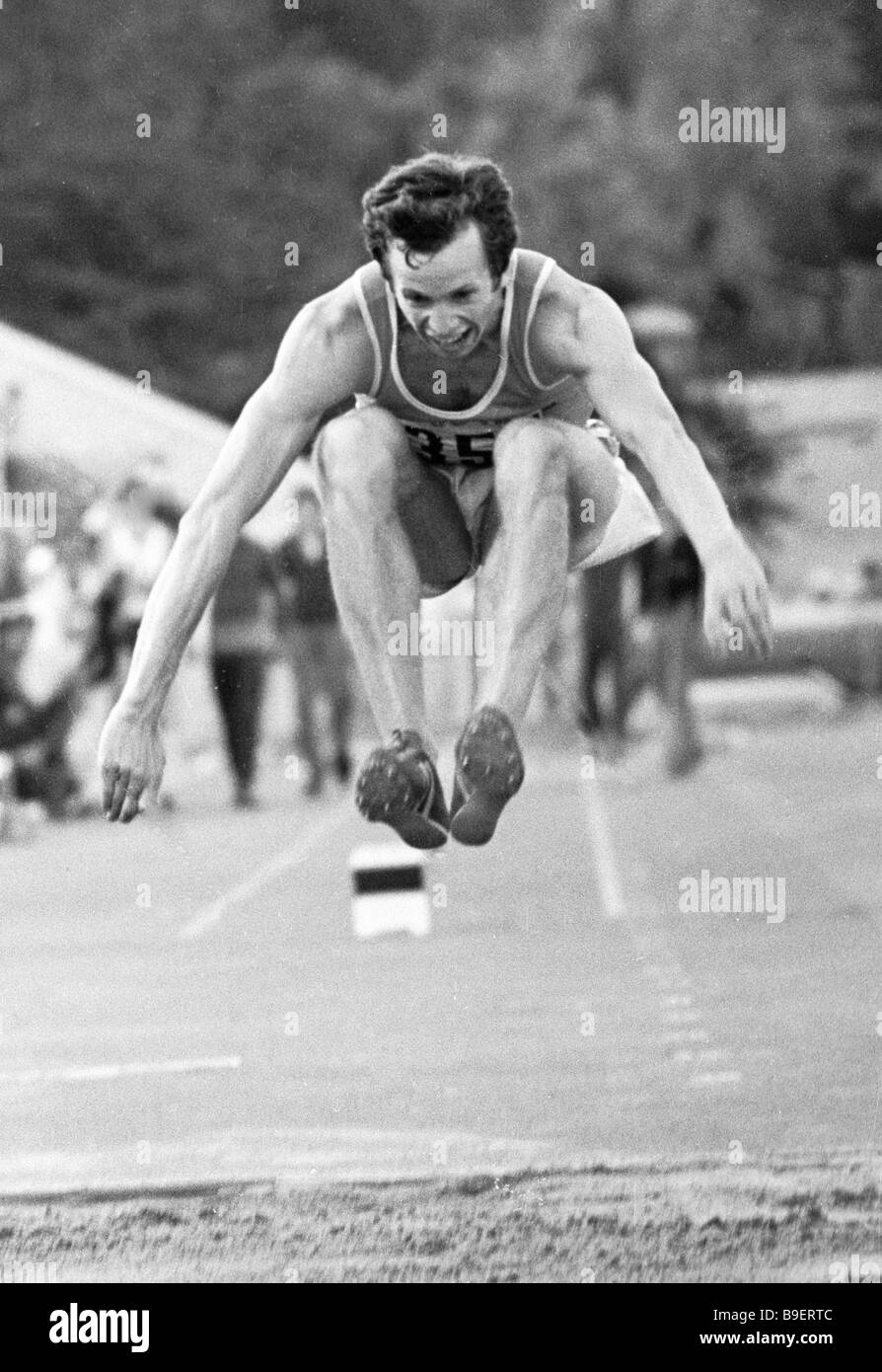 Champion of the U S S R 7th Summer National Games European champion world champion in indoor