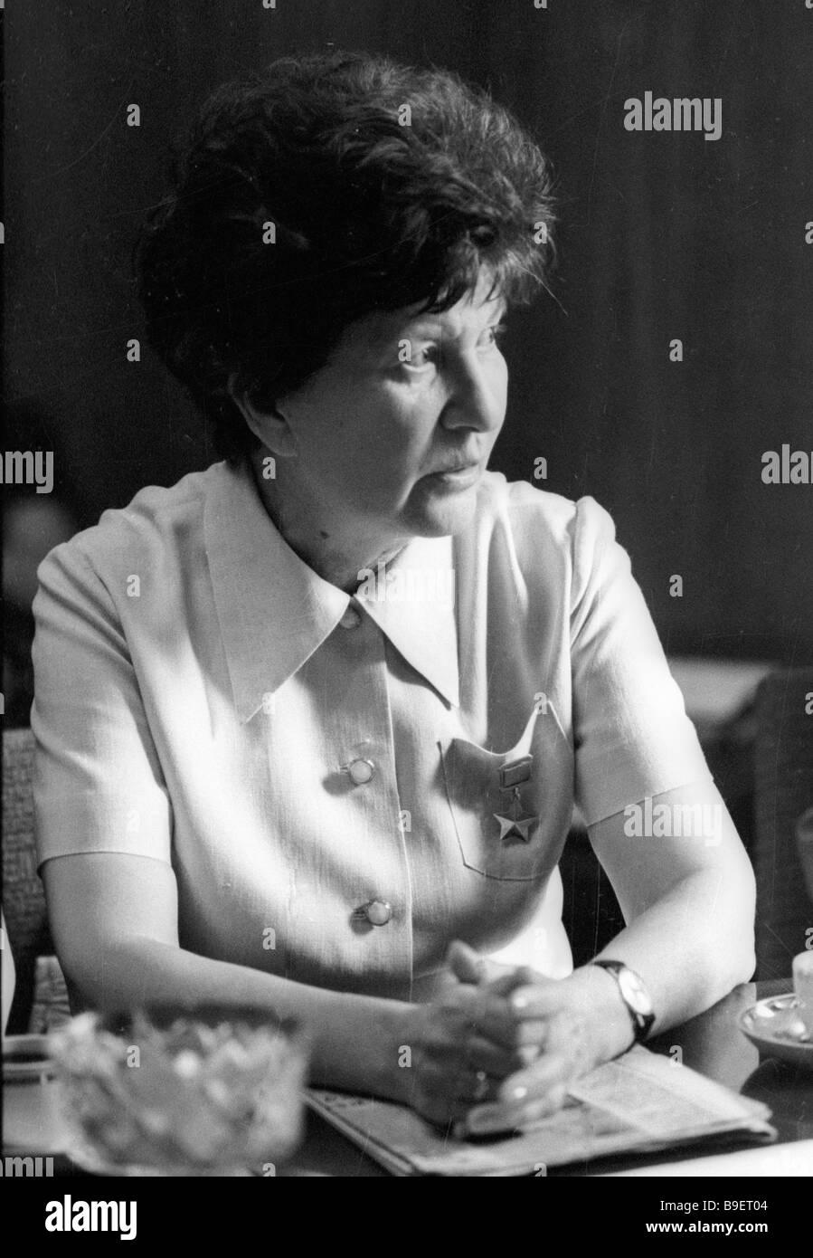 Writer Raisa Aronova Hero of the Soviet union war pilot participating ...