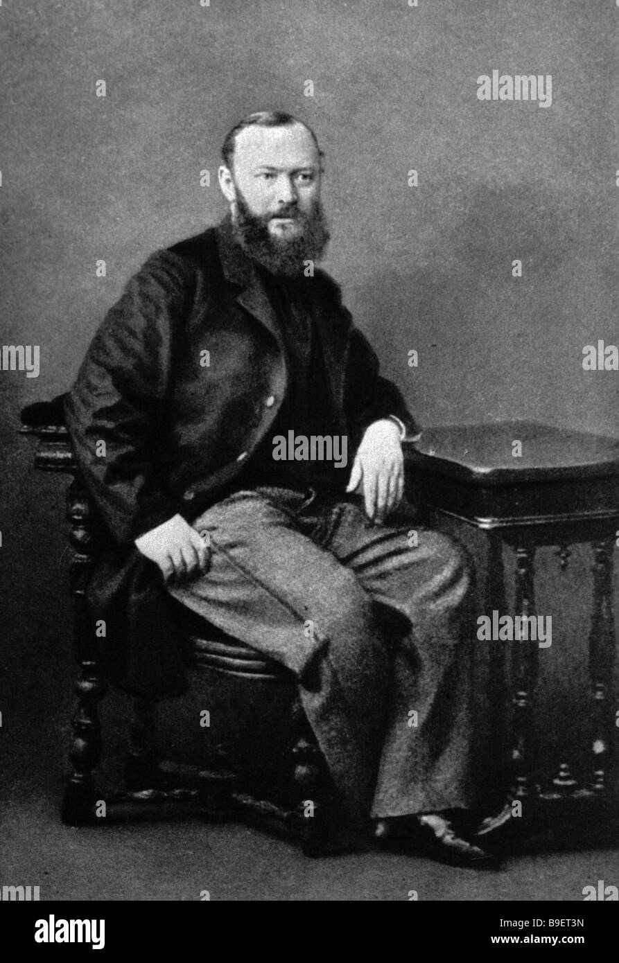 Reproduced portrait of Alexander Ostrovsky from 1860 photo Literary ...