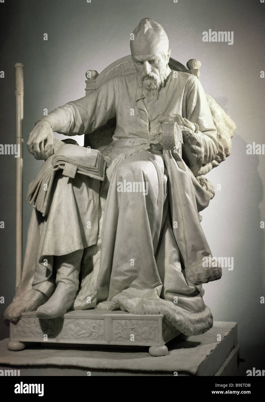 Sculpture Ivan the Terrible by Mark Antokolsky from collection of the