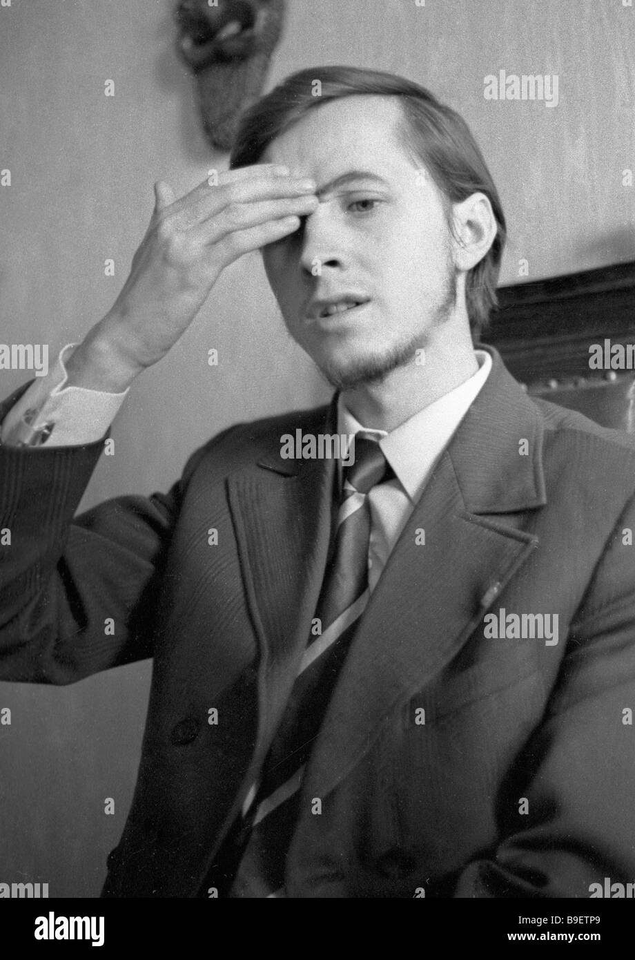Director and actor Nikolai Burlyaev Director and actor Nikolai Burlyaev
