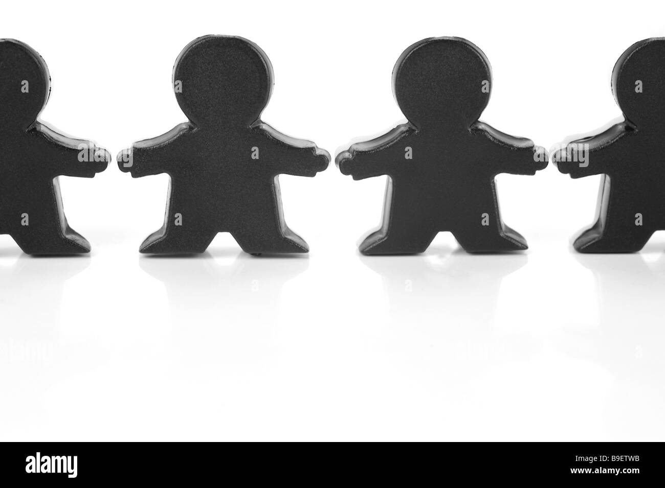 Miniature figurines isolated against a white background Stock Photo Alamy