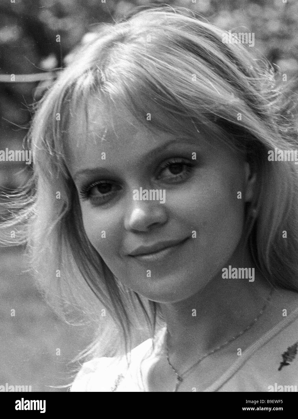 Actress Irina Shevchuk Honored Artist of Ukraine Stock Photo - Alamy