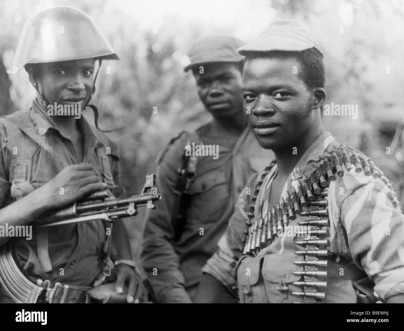 Soldiers of the Mozambican Liberation Front FRELIMO Stock Photo - Alamy