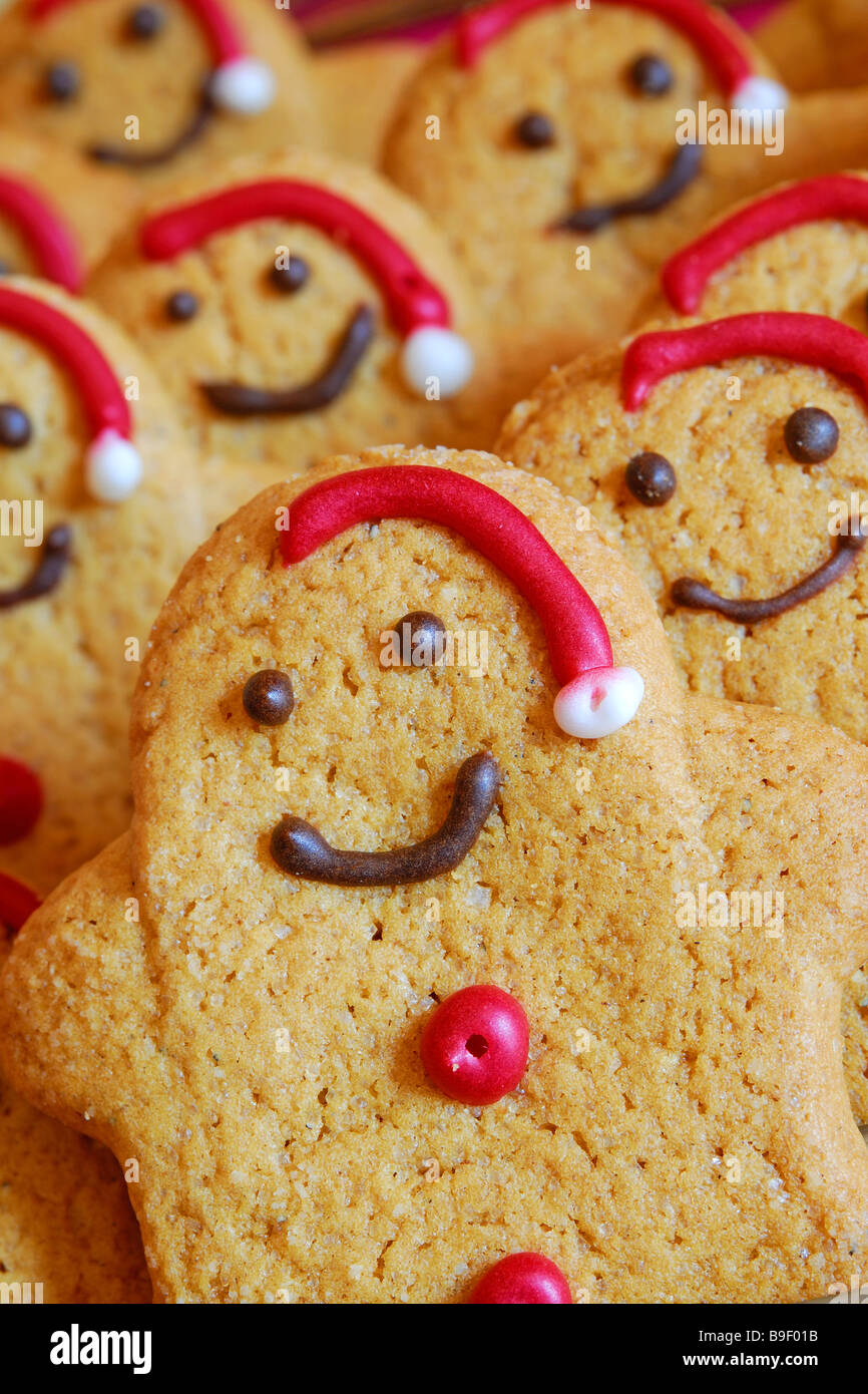 Gingerbread Santa Claus. Stock Photo