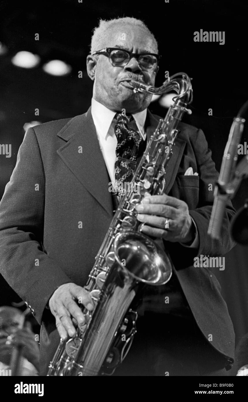 Emanuel Paul a saxophone player with the New Orleans Jazz Orchestra