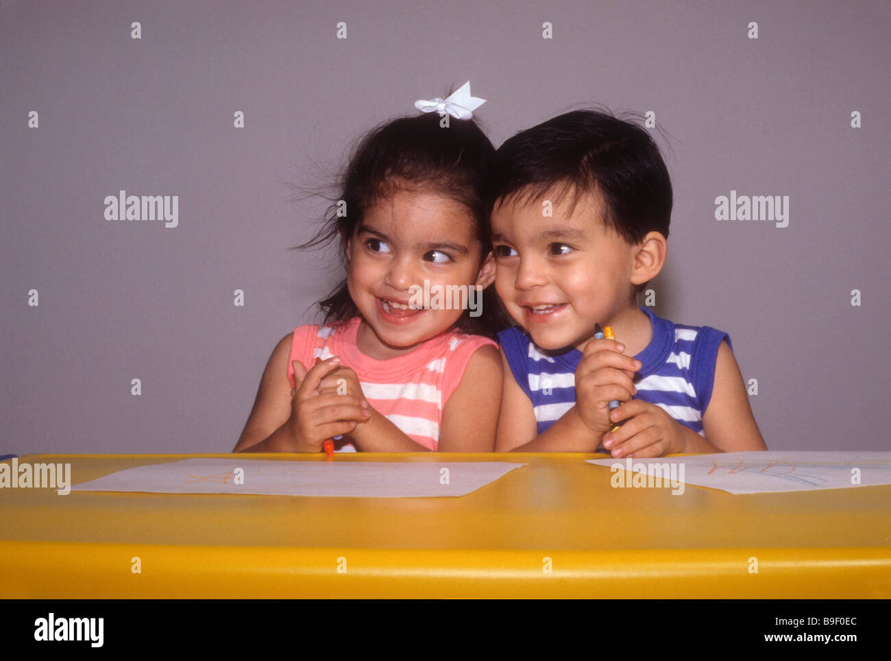 Twin Hispanic Young Child Color Crayon Art Draw Smile Fun Happy Sibling Brother Sister Create Share Together Family Love Stock Photo Alamy Twin Hispanic Young Child Color Crayon Art Draw Smile Fun Happy Sibling Brother Sister Create Share Together Family Love Stock Photo Alamy