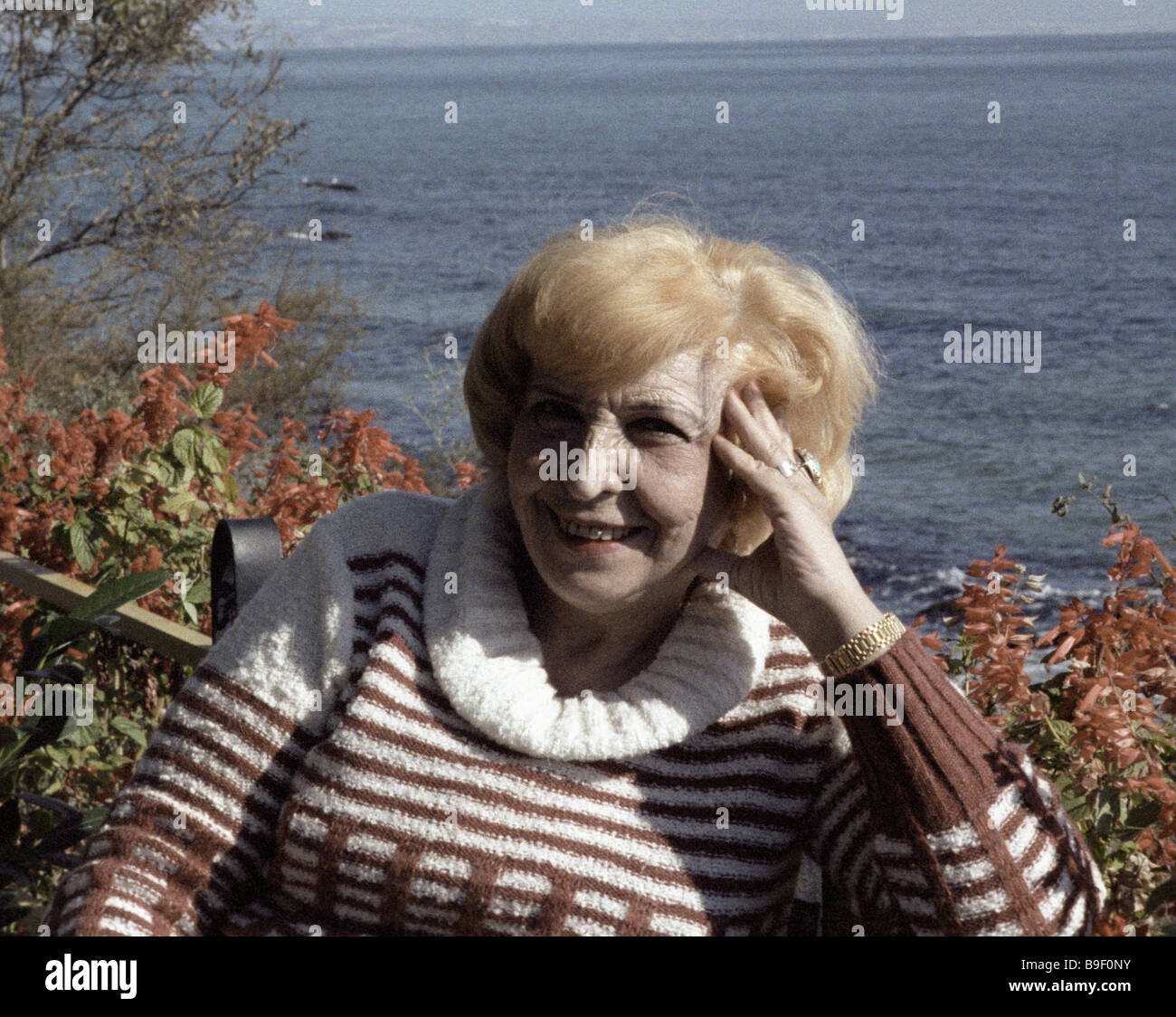 Soviet writer Galina Serebryakova Stock Photo - Alamy