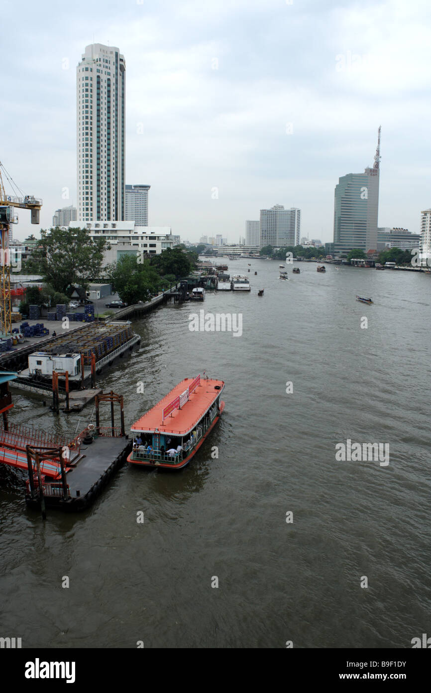 Chao Phraya river , Bangkok , Thailand Stock Photo - Alamy