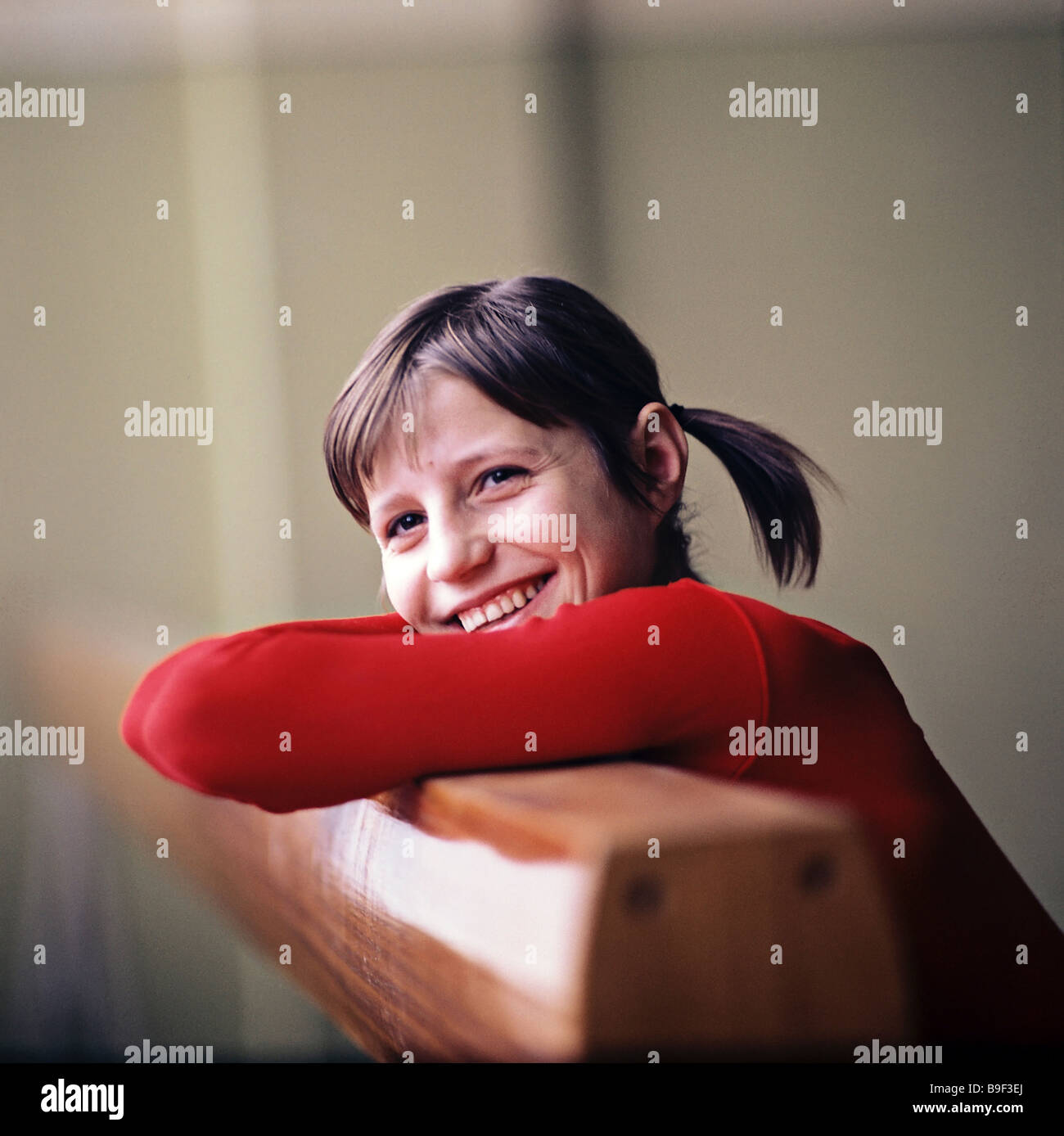 Russian gymnast Olga Korbut Stock Photo Alamy