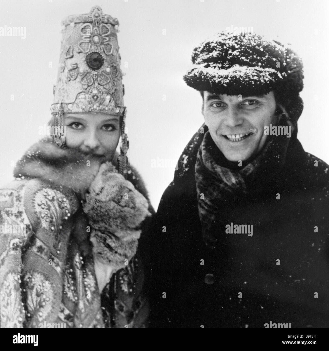 Film directors Elem Klimov right one of the authors of the film Sport ...