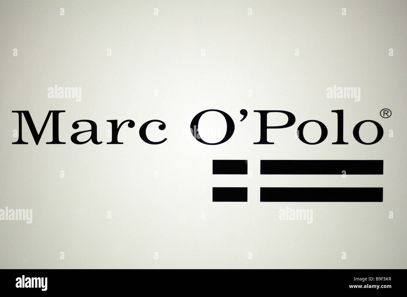 Logo of Marc O'Polo Stock Photo - Alamy
