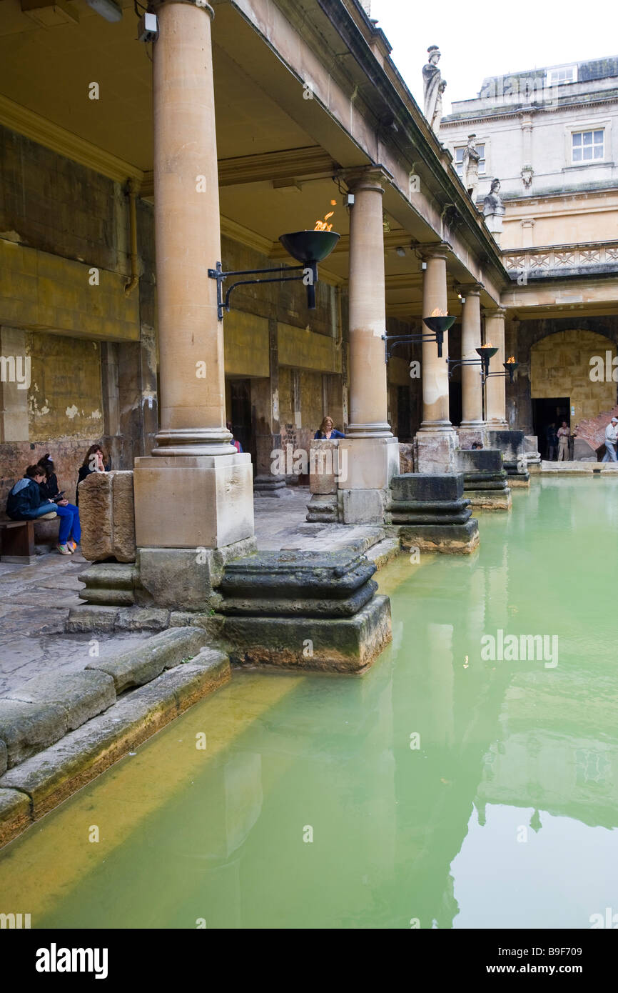 The Roman Baths Stock Photo Alamy