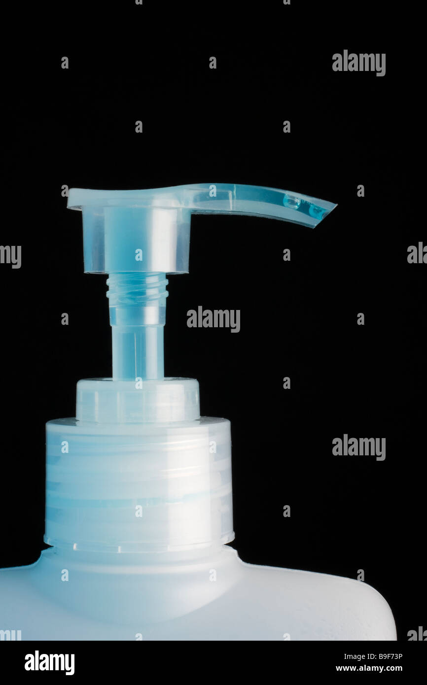 A plastic soap dispenser Stock Photo Alamy
