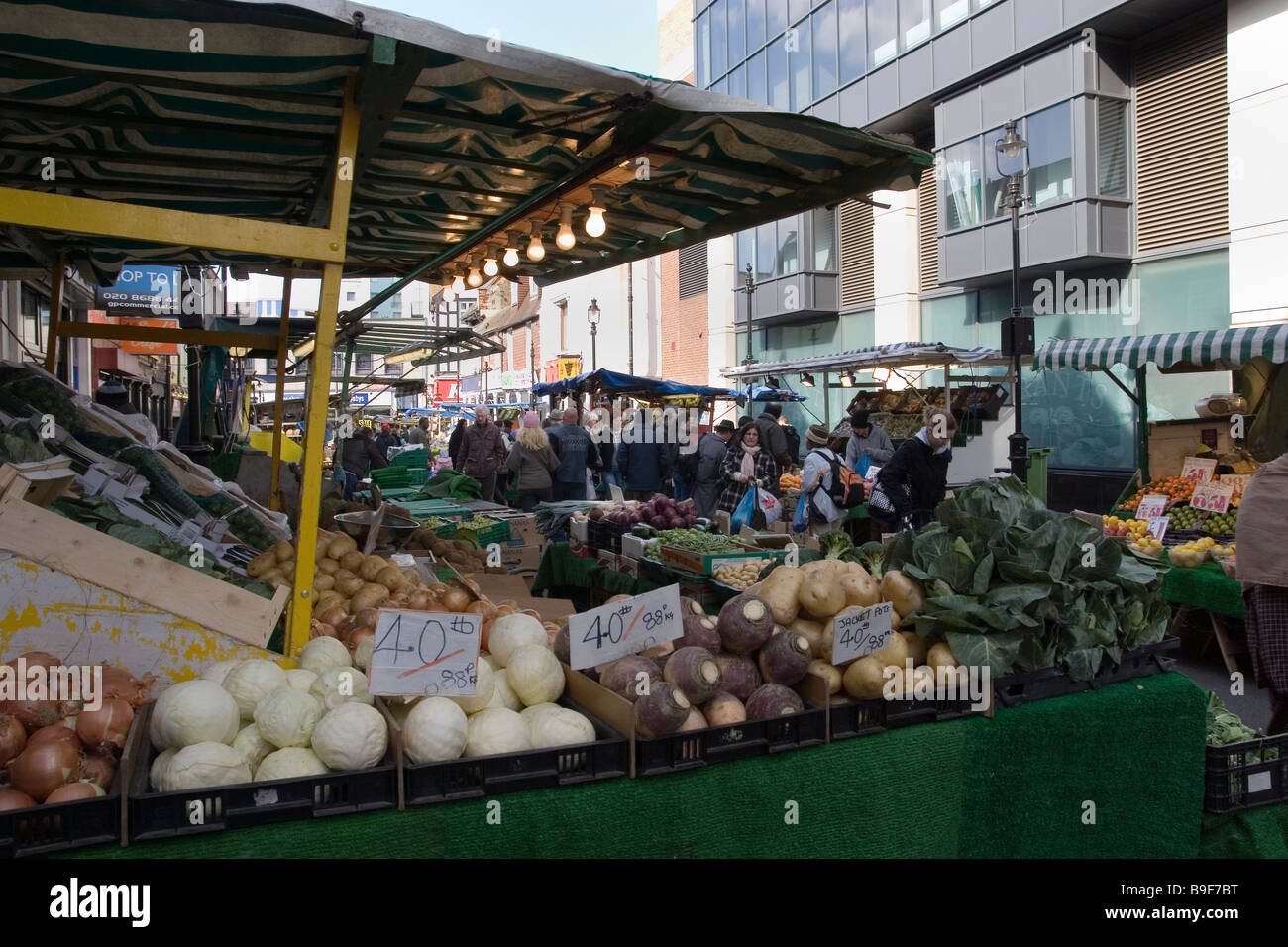 Surrey Street Market in Croydon Stock Photo Alamy