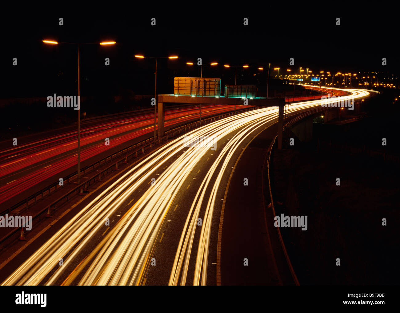 M60 motorway stockport uk hi-res stock photography and images - Alamy