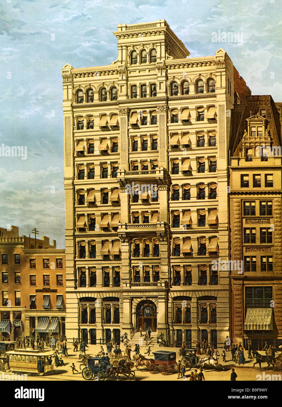 STANDARD OIL COMPANY Headquarters at 26 Broadway New York in the 1890s