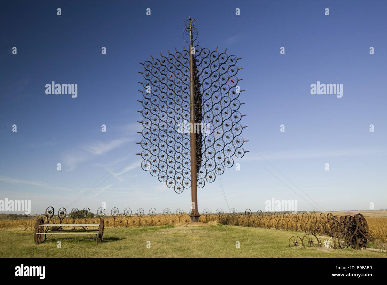 usa Iowa Sully L.J. Maasdam carwheels sculptures artwork America trip