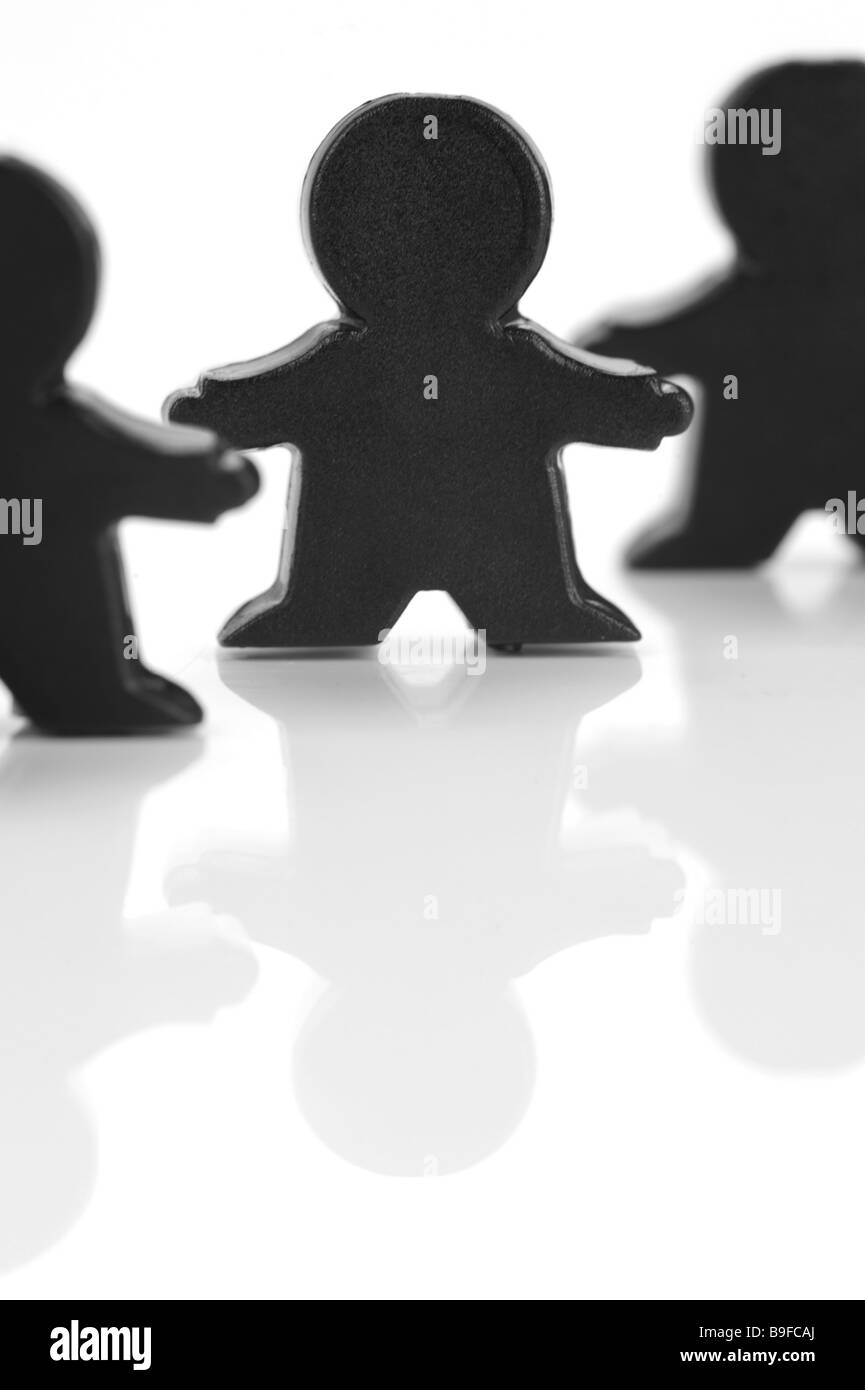 Miniature figurines isolated against a white background Stock Photo Alamy