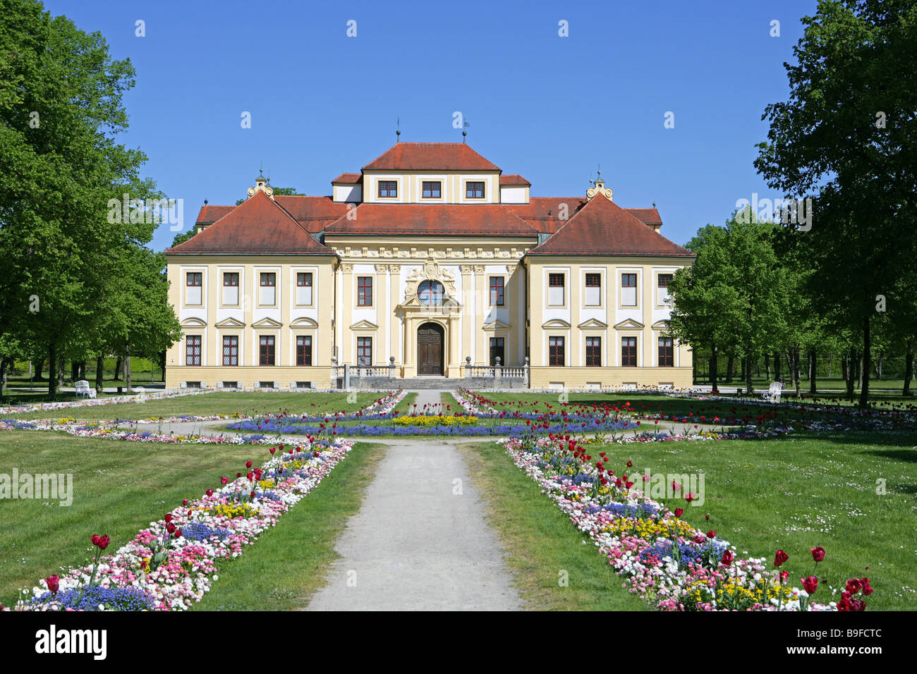 Germany Bavaria Munich palace Lustheim Schleißheimer palace-park ...