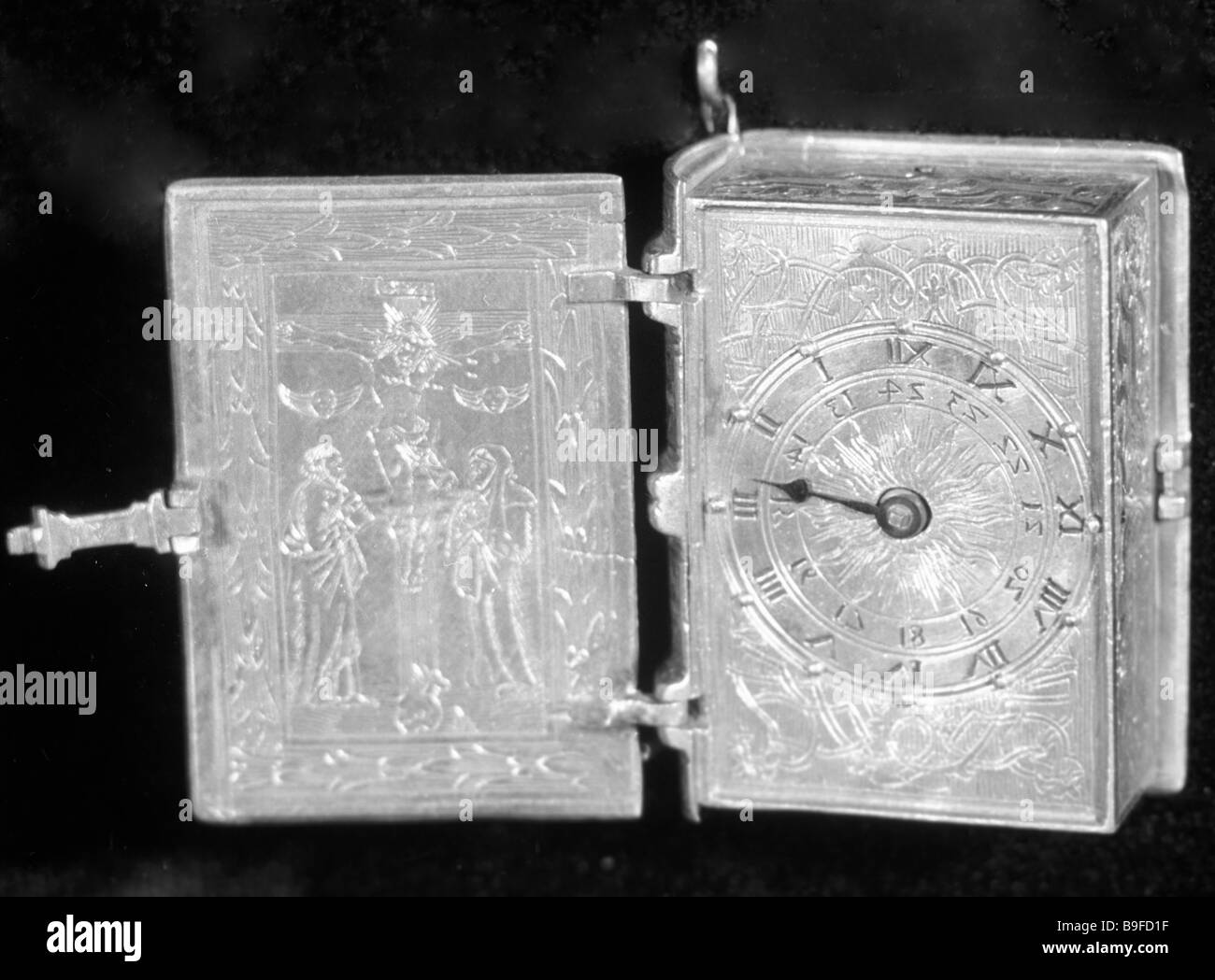 Ivan Clock A book clock 16th century presented to the Russian Tsar Ivan the ...
