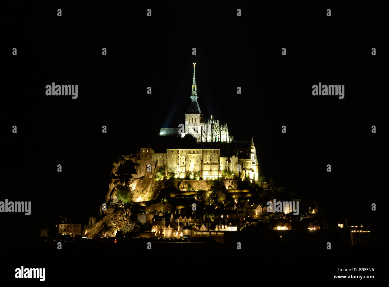 Le Mont Saint Michel Stock Photo