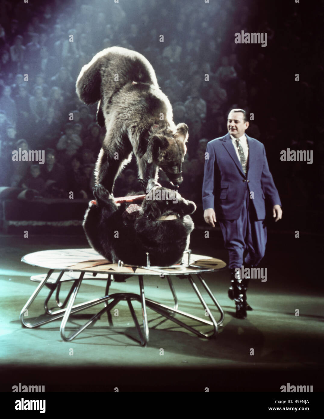 Valentin Filatov s bears circus Stock Photo - Alamy