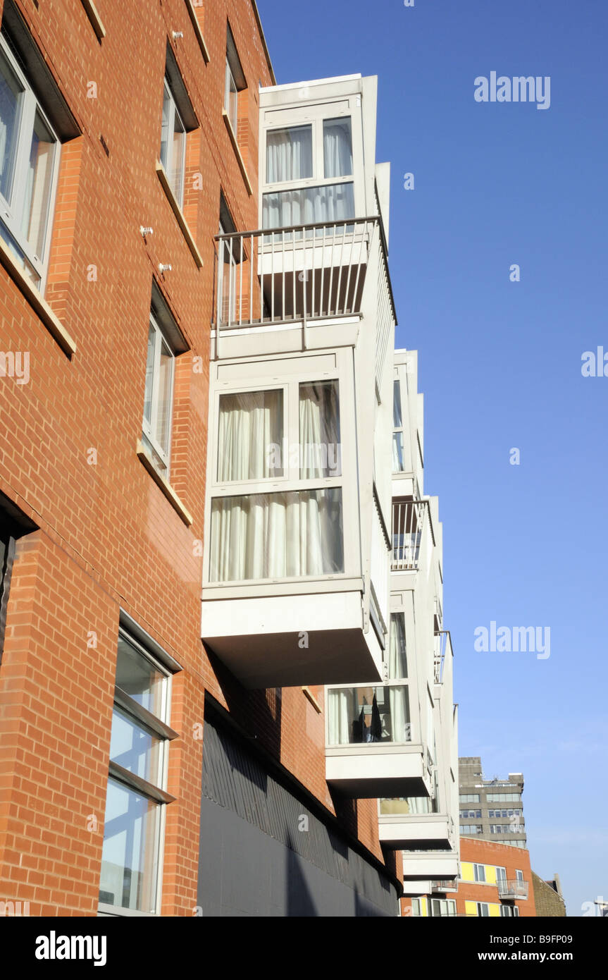 Modern flats Holloway Islington London England UK Stock Photo Alamy