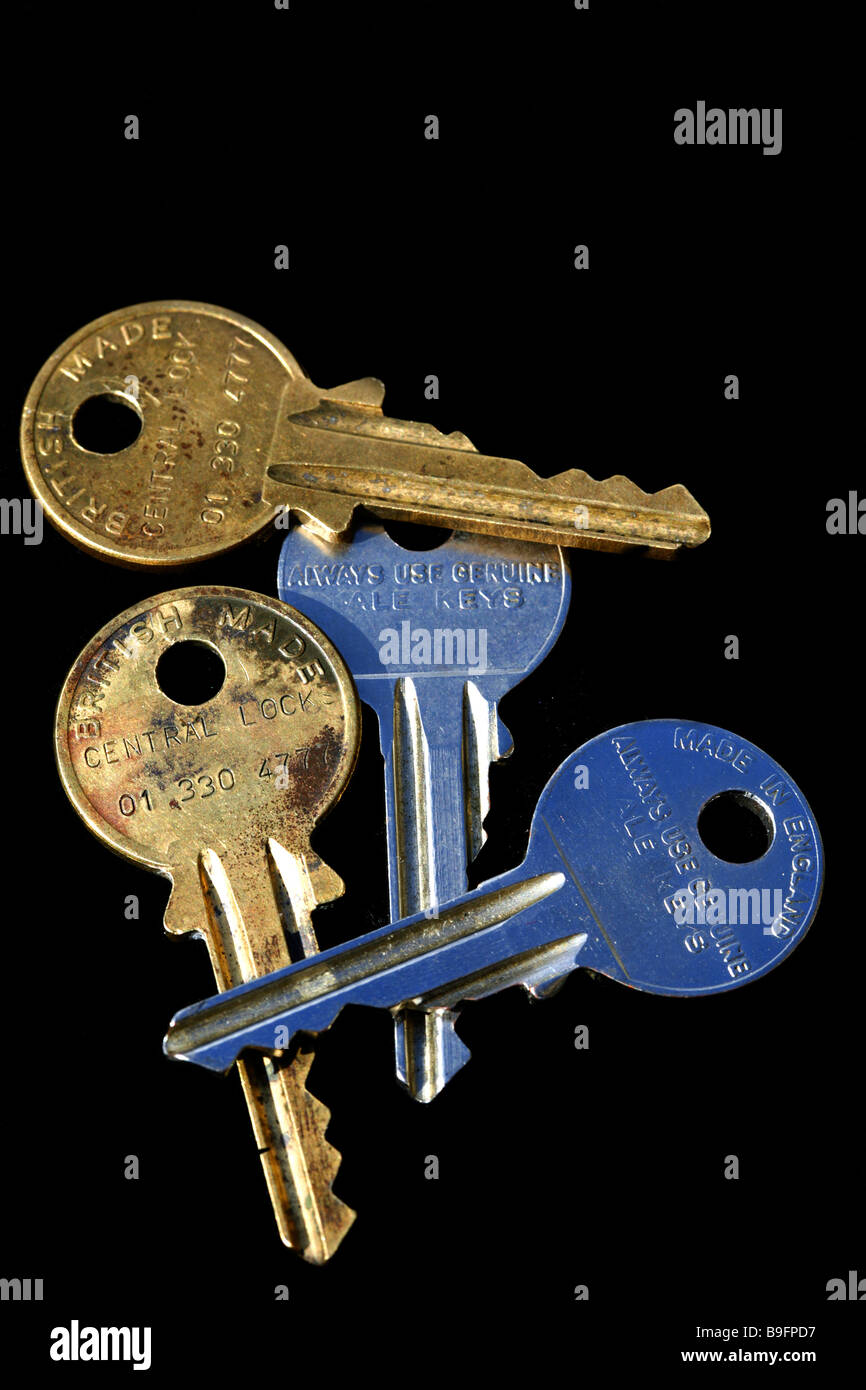 Old Front Door Keys Stock Photo Alamy