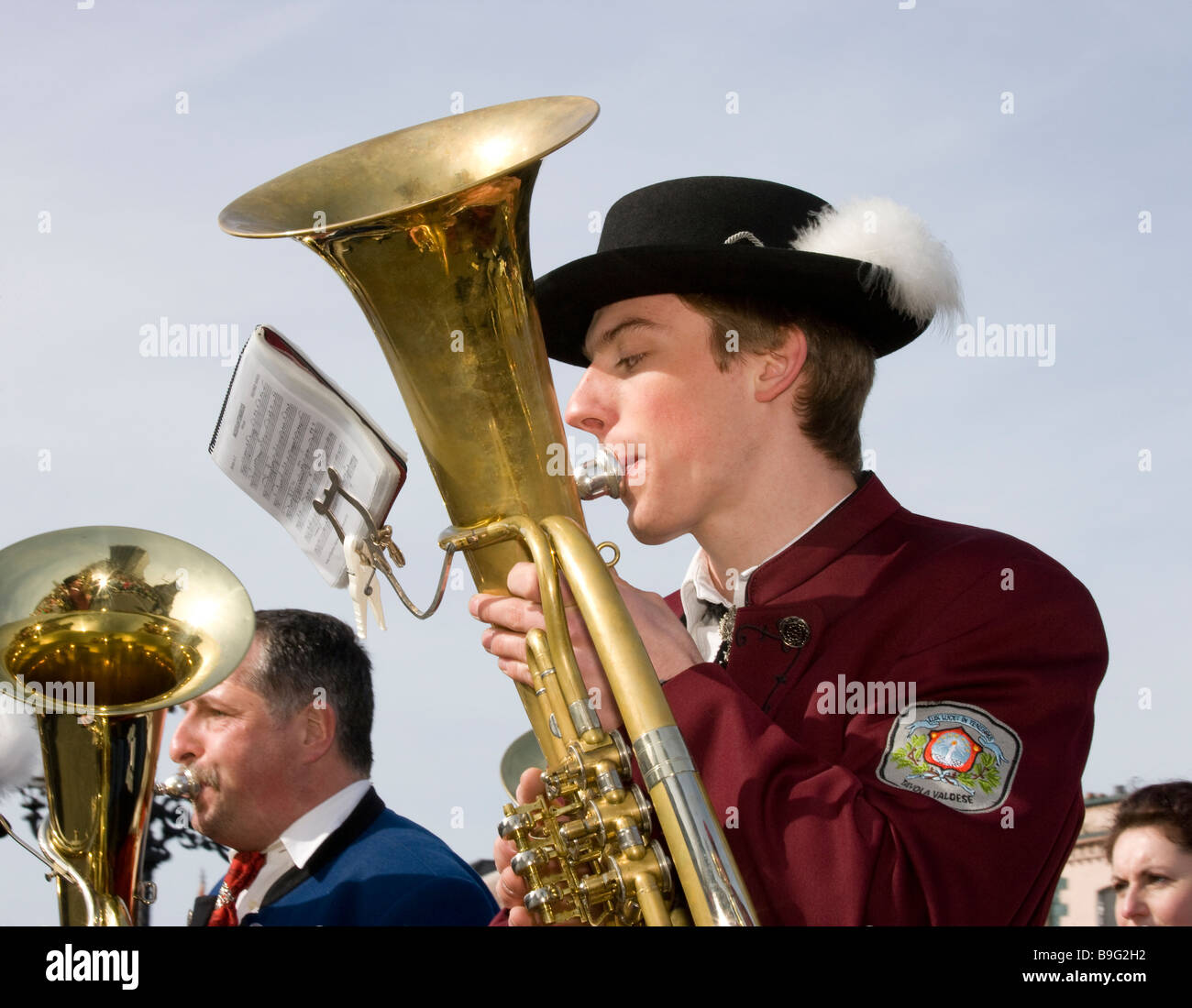 brass band Stock Photo